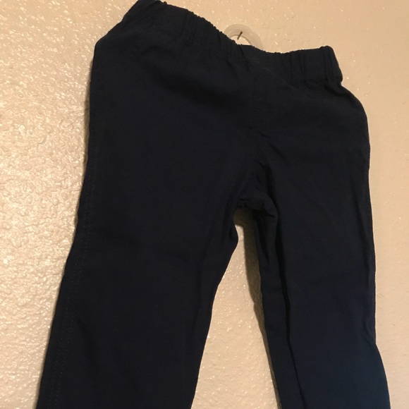 Blue pants and two long sleeve button up shirts. - Picture 4 of 5